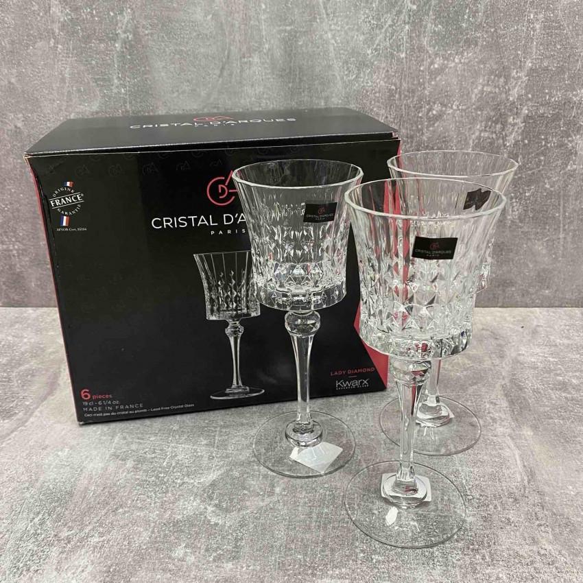 Набір келихів для вина CD'A Lady Diamond L9744 190 мл 6 шт. (1766120159) - фото 3