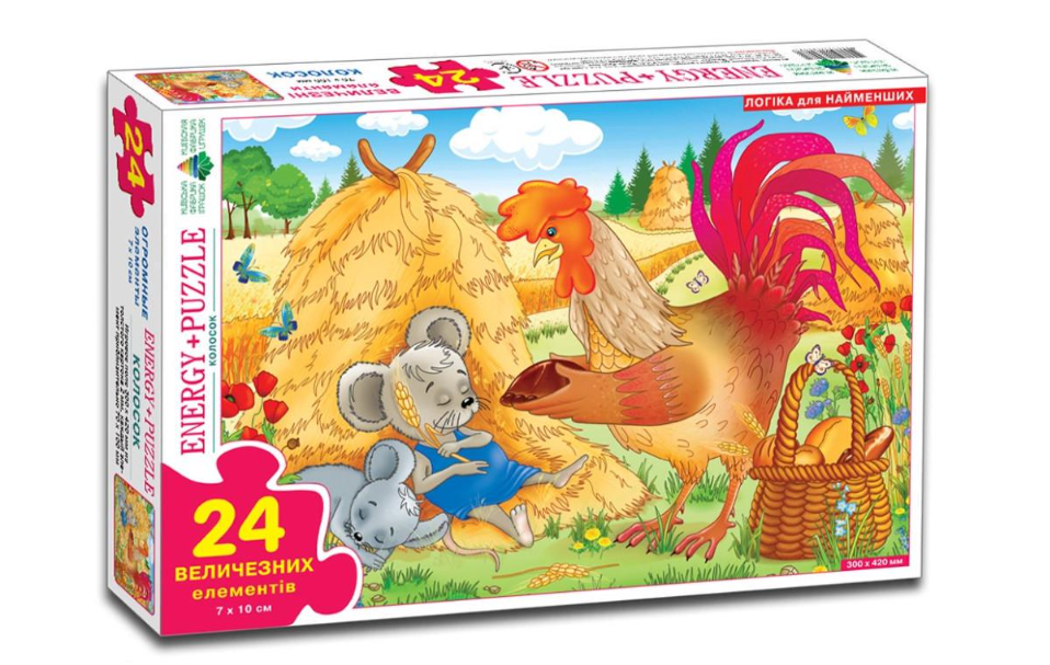 Пазли дитячі Колосок на 24 ел. (82081)