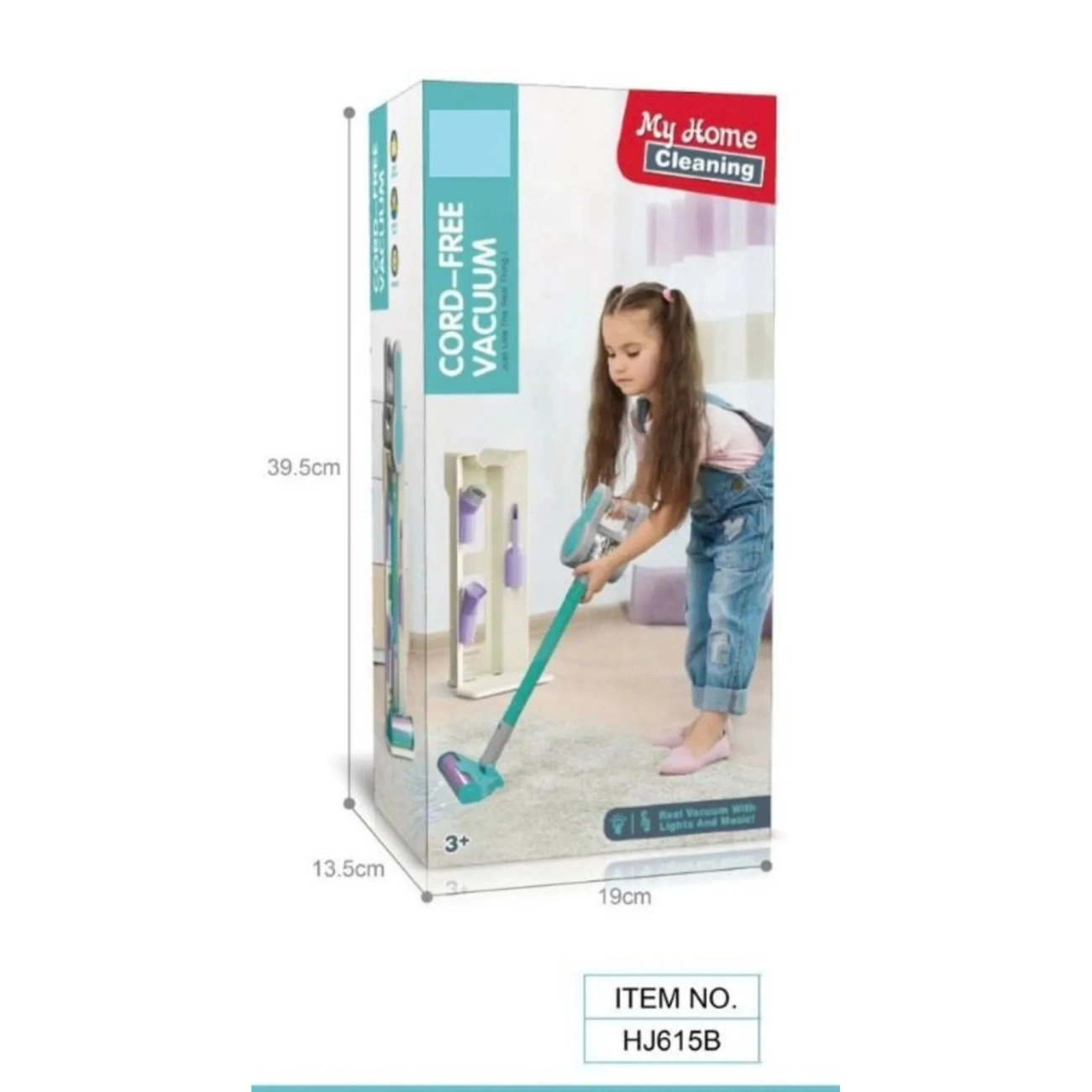 Дитячий ігровий набір для прибирання з розбірним пилососом та аксесуарами (HJ615B) - фото 6 Дитячий ігровий набір для прибирання з розбірним пилососом та аксесуарами (HJ615B) - фото 6