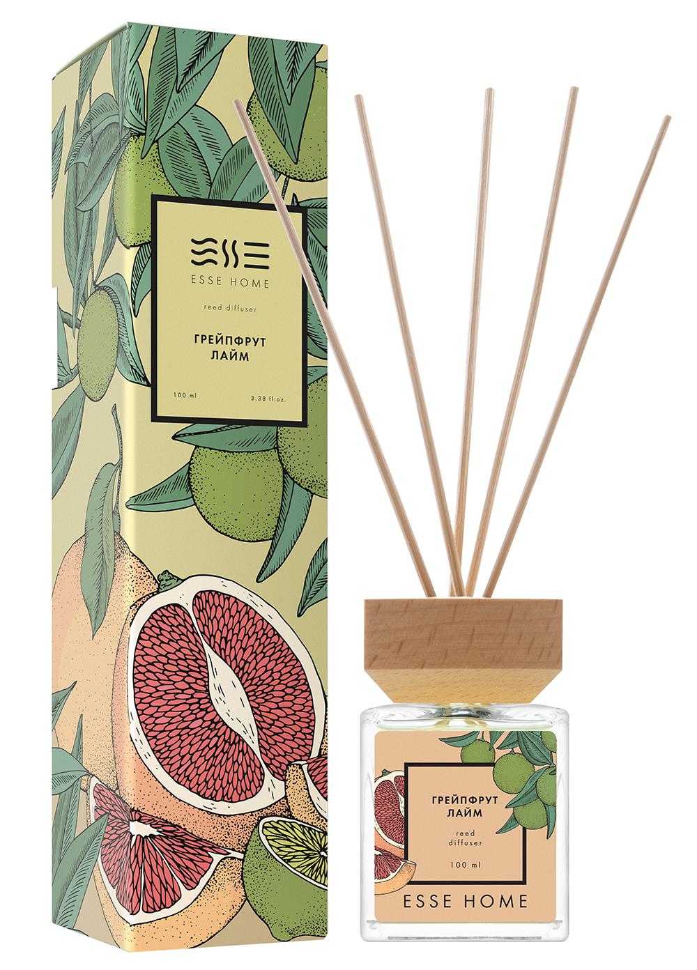 Аромадифузор Грейпфрут Лайм Esse HOME 100 мл (HOME-GL)