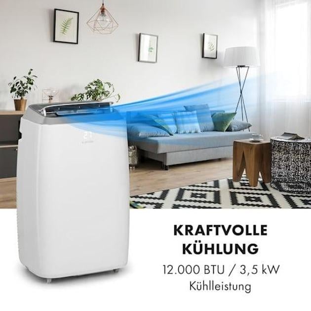 Кондиционер мобильный KLARSTEIN Iceblock Prosmart 12 (10034645) - фото 3 Кондиционер мобильный KLARSTEIN Iceblock Prosmart 12 (10034645) - фото 3