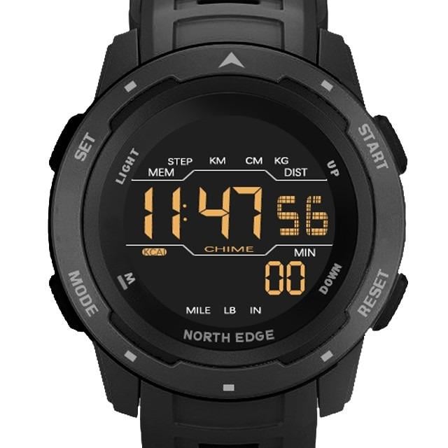 Часы North Edge MARS Pro Black 5 BAR (5875) - фото 2