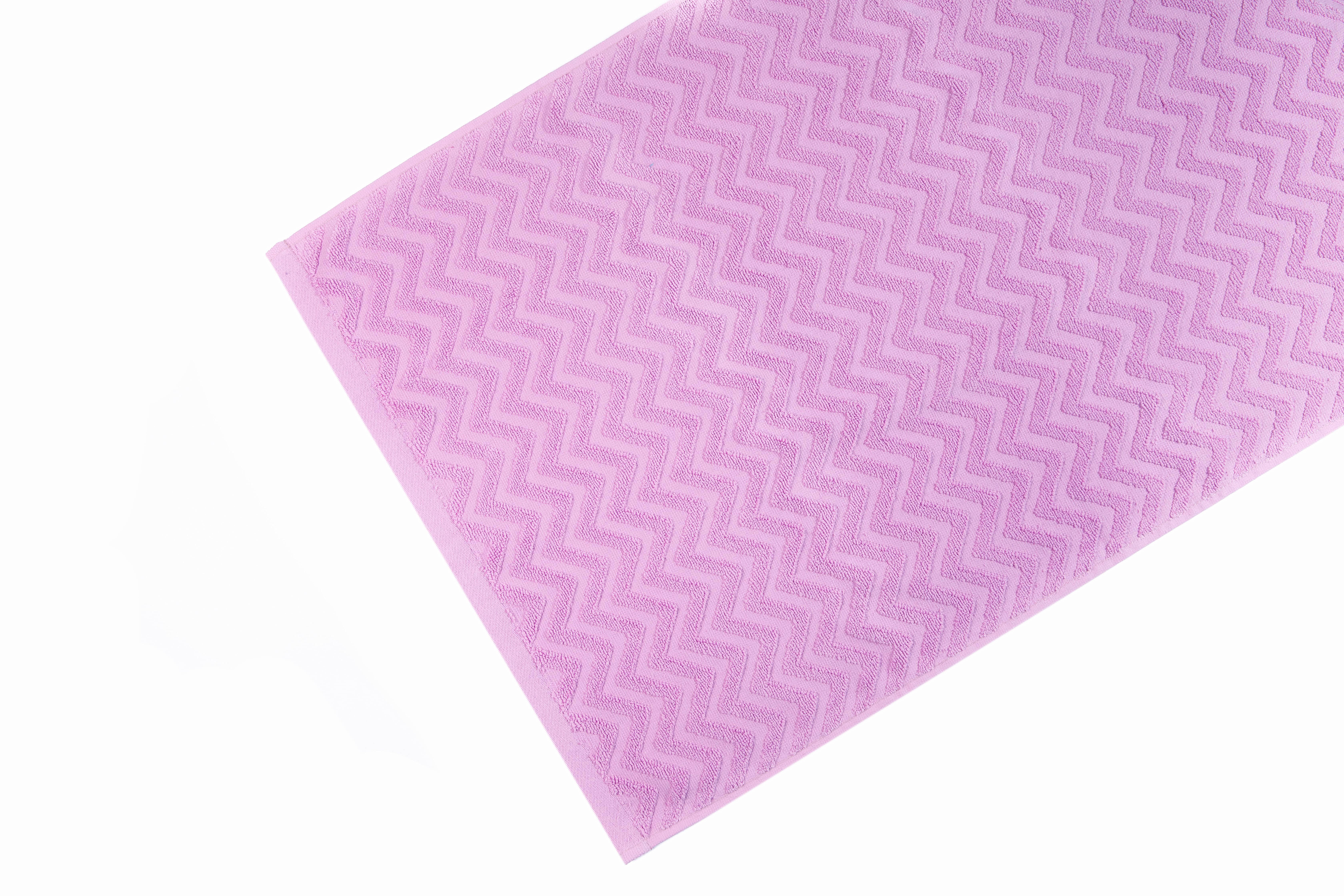 Полотенце банное Zigzag Lila 100х150 см 100% хлопок