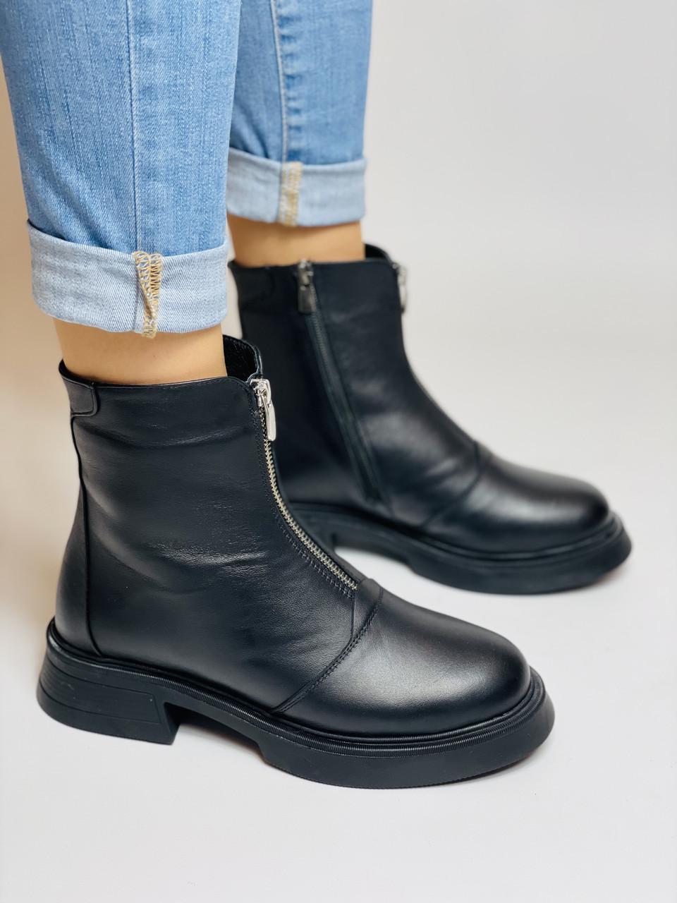 Ботинки женские зимние Corta Mussi р. 40 25,5 см Черный (2728) - фото 5