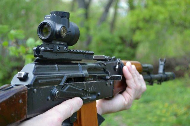 Кронштейн Крон полевой снайперский планка Picatinny для АКМ/АКМС/АК-74/РПК под прицел/оптику - фото 10 Кронштейн Крон полевой снайперский планка Picatinny для АКМ/АКМС/АК-74/РПК под прицел/оптику - фото 10