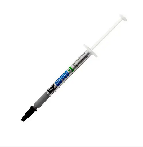 Термопаста GD900-1 зі сріблом для процесора відеокарти 6 Вт/мК 1 г (287342)