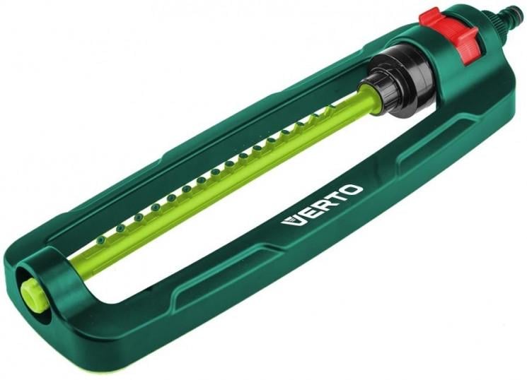 Ороситель дождевой Verto дождеватель маятниковый 1/2"-3/4" 16 сопел (15G770)
