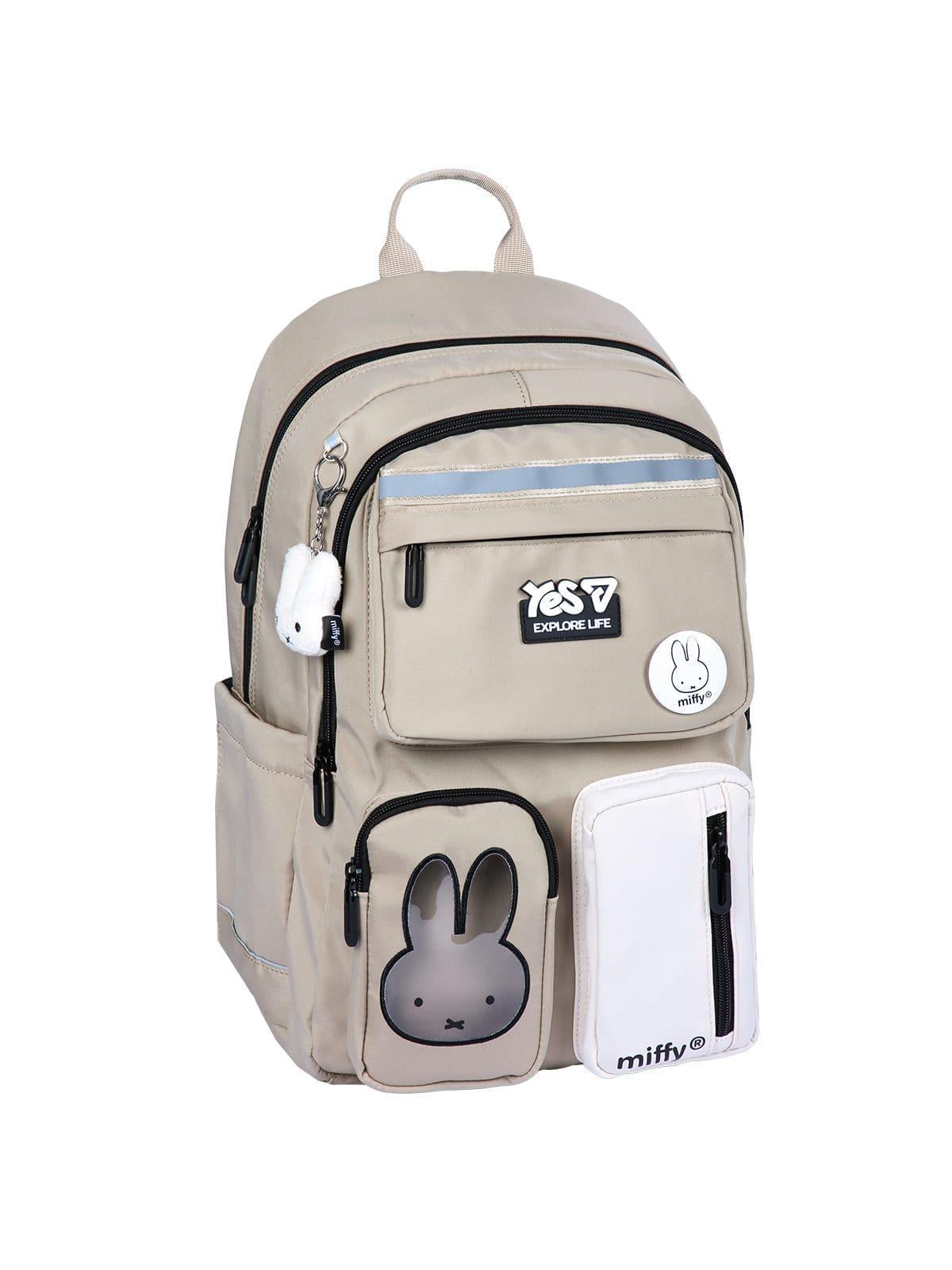 Школьный рюкзак YES TS-43L Miffy (550340)