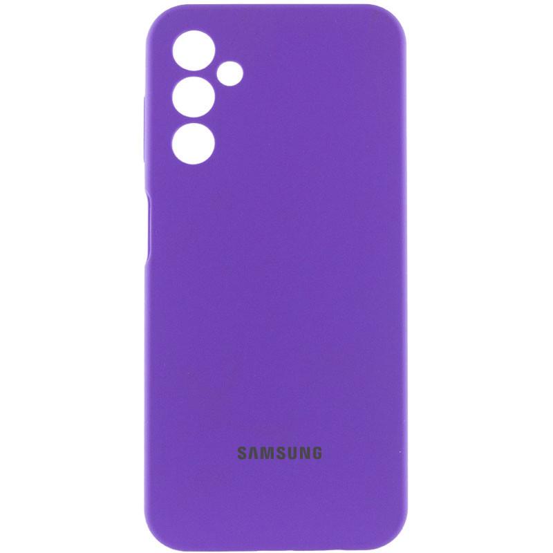 Протиударний чохол Silicone Cover Lakshmi Full Camera (AAA) with Logo для Samsung Galaxy A25 5G Фіолетовий/Amethyst