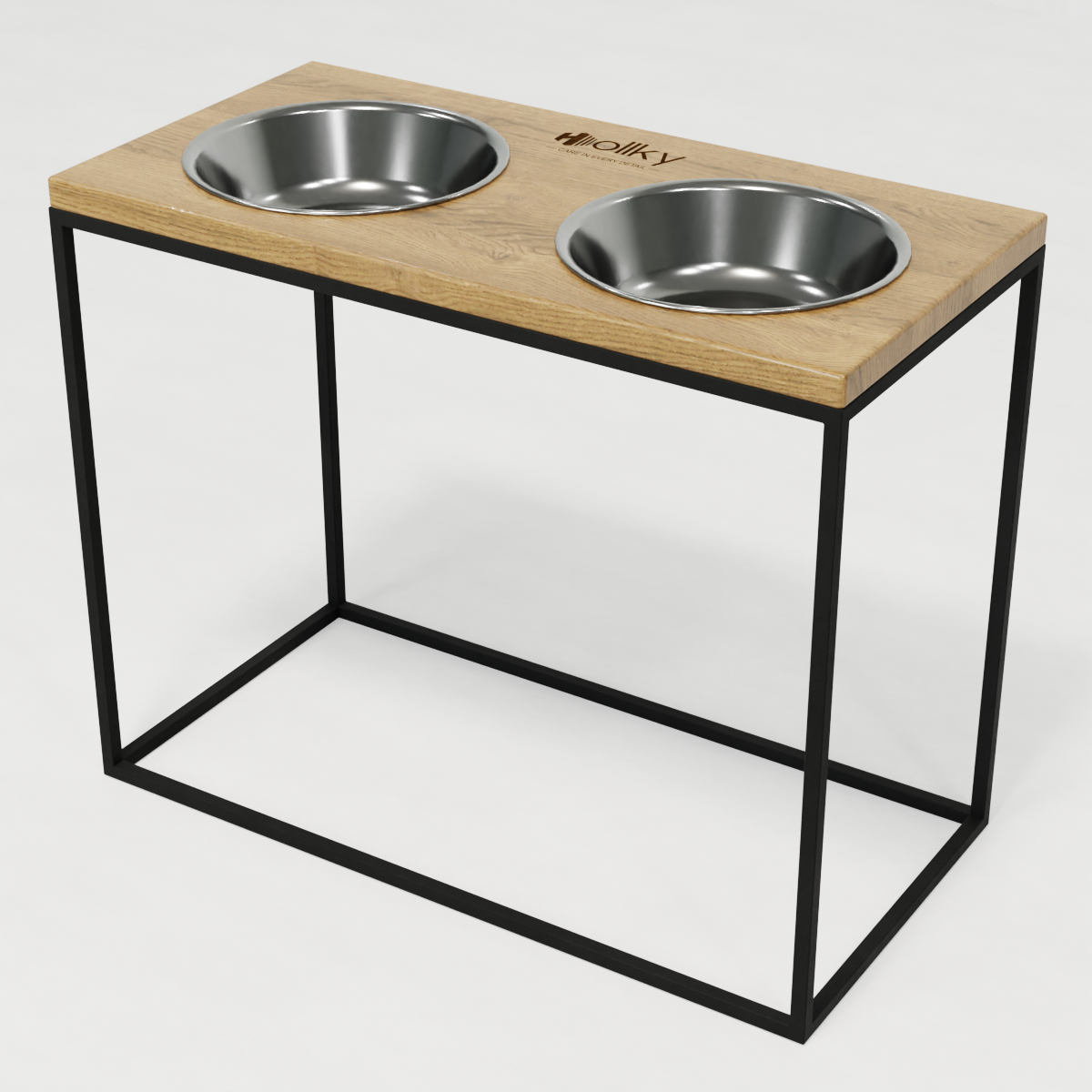 Миски на подставке для больших собак Hollky Base XL20 2х1,8 л (BXL40-522640-BLNT) - фото 9 Миски на подставке для больших собак Hollky Base XL20 2х1,8 л (BXL40-522640-BLNT) - фото 9