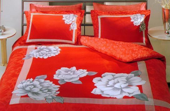 Постельное белье TAC Dalia kirmizi евро Красный (2478)