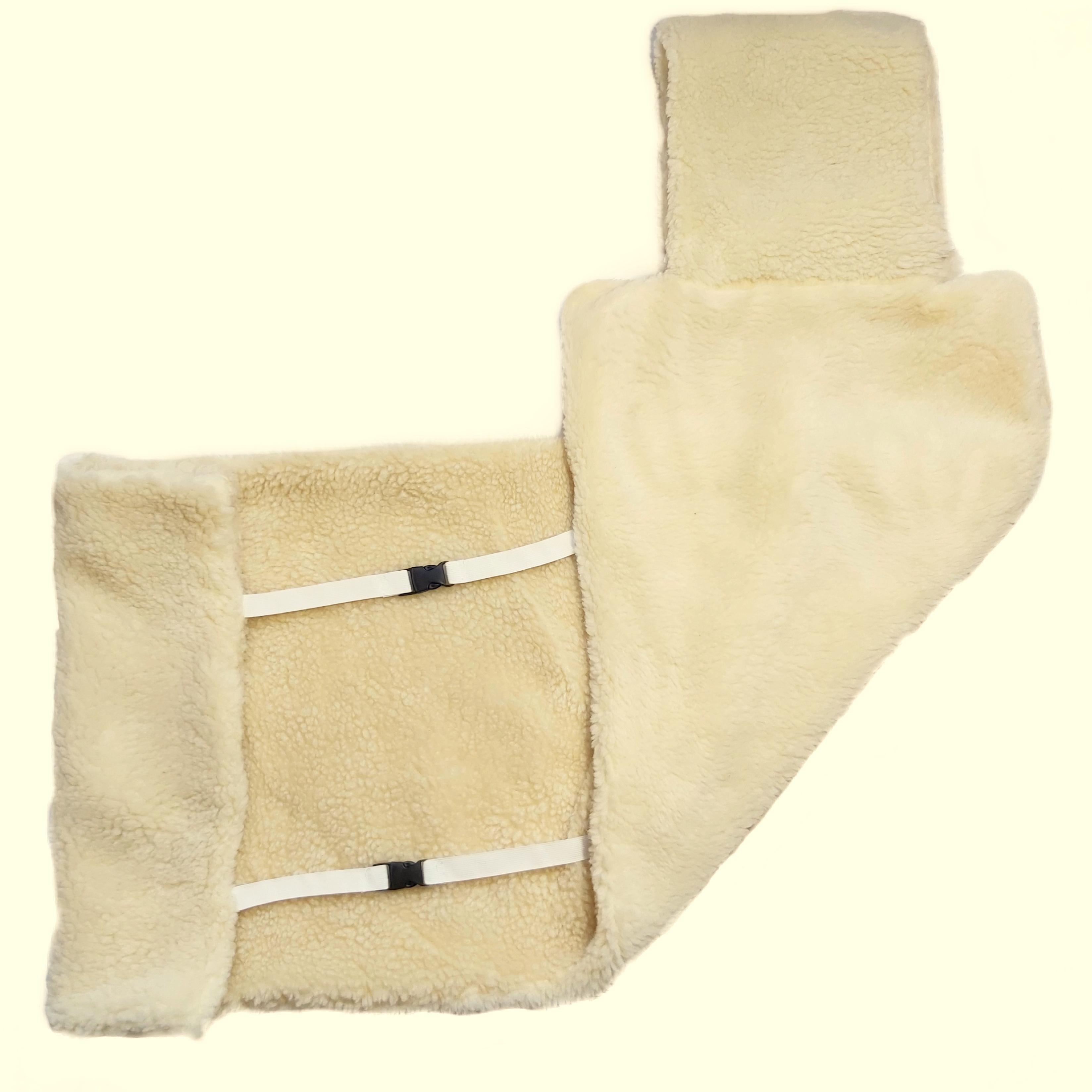 Накидка на сиденье автомобиля из овчины Sheepskin эко-шерсть 1 шт. 50 см Лимонный (275) - фото 4 Накидка на сиденье автомобиля из овчины Sheepskin эко-шерсть 1 шт. 50 см Лимонный (275) - фото 4