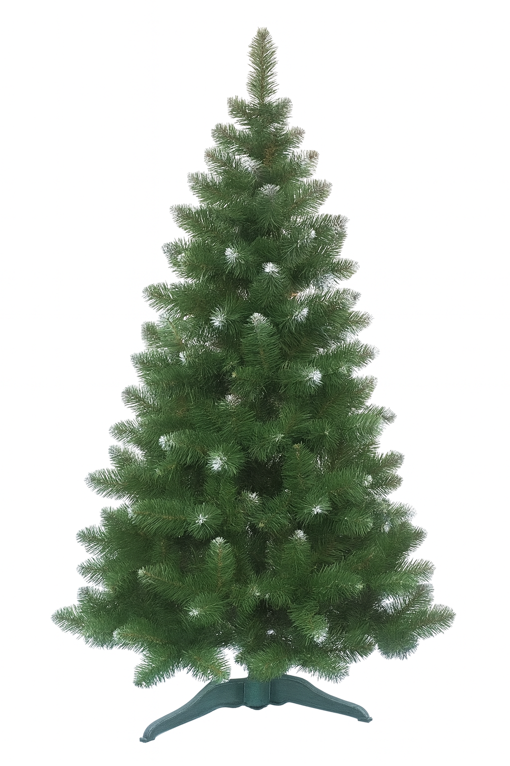 Штучна ялинка пухнаста зі снігом YaLINKA SK15 з вогнетривкого матеріалу 150 см Зелений (90887652)