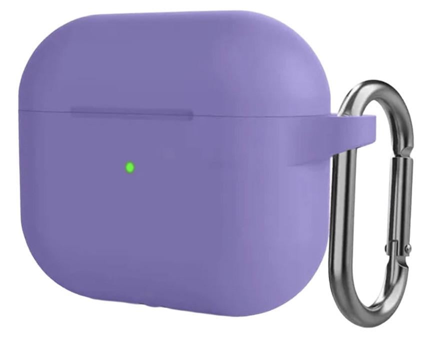 Чехол для наушников Silicone Case for AirPods 4 Light Purple