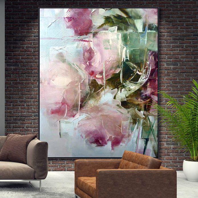 Картина на холсте ArtSale Абстракция 60х80 см abst0208
