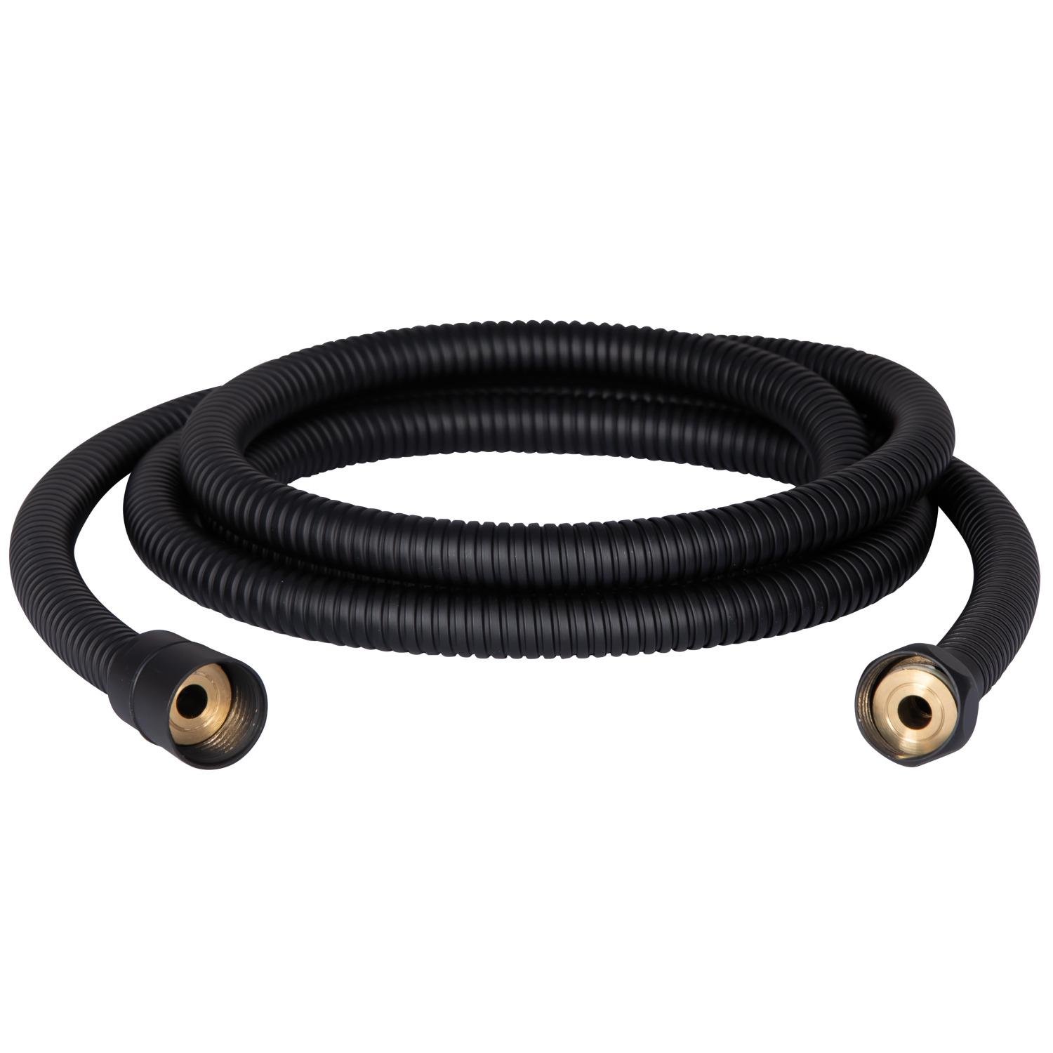 Шланг для душа в металлической оплетке Q-tap Hadice QT054BL43075 2000 мм Черный (141813)