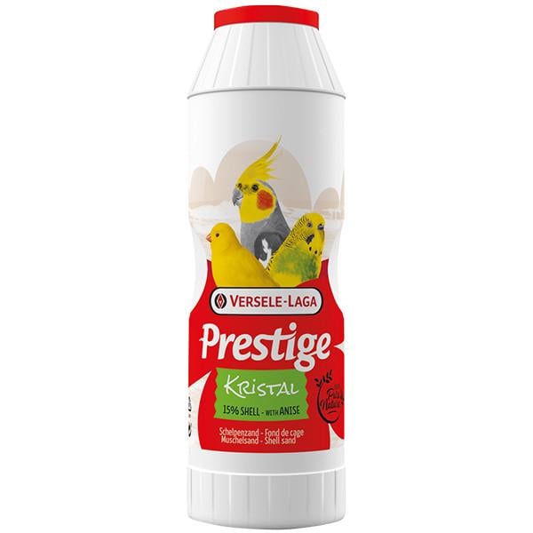 Песок Versele-Laga Prestige Kristal из морских раковин для птиц 5 кг