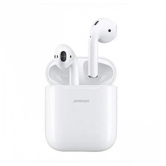 Беспроводные блютуз наушники с кейсом для зарядки Joyroom JR-T03S TWS Bluetooth White