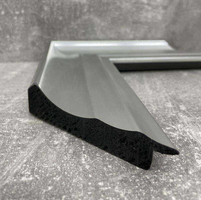 Дзеркало квадратне Black Mirror 72х72 см Сріблястий (7024-270) - фото 4