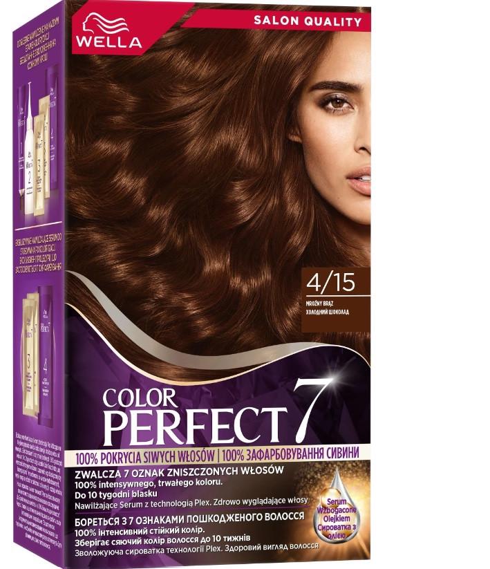 Крем-фарба для волосся WELLA Color Perfect 4/15 Холодний шоколад (4064666598307)