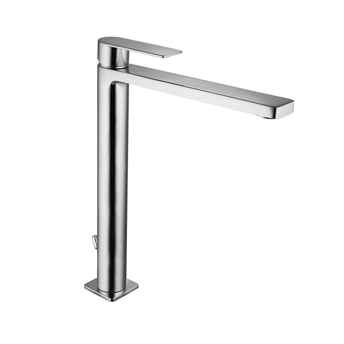 Смеситель для умывальника Paffoni Tango TA085CR высокий однорычажный Хром (143703)