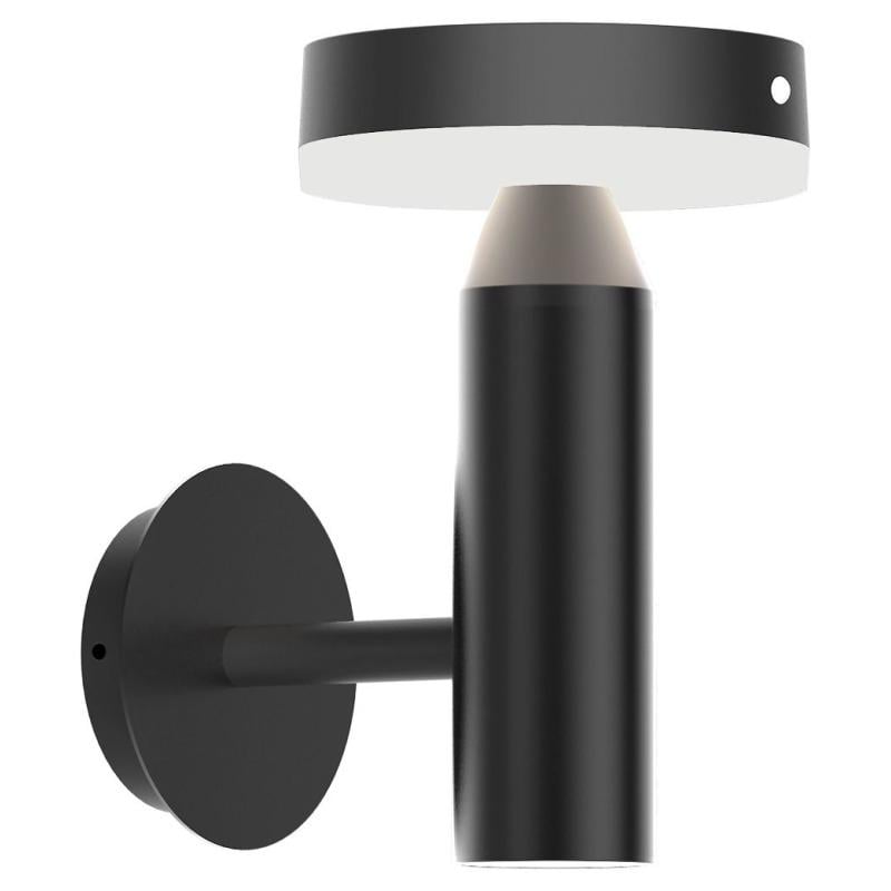 Настенная лампа Zuma Line WT33611 на солнечной батарее с датчиком движения LED/4,5W/2000 mAh IP44 Черный (27137944)