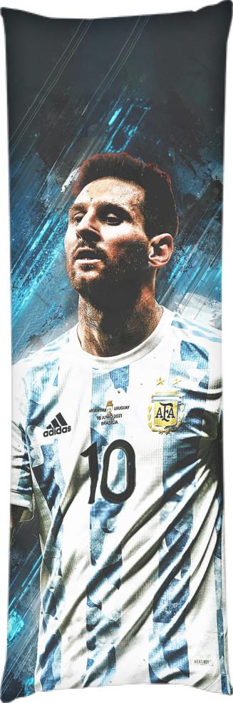 Подушка дакимакура Lionel Messi 40x100 см (13531951) Подушка дакимакура Lionel Messi 40x100 см (13531951)