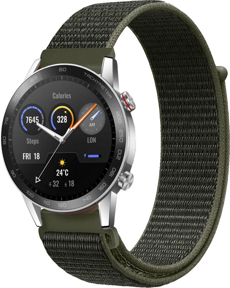 Ремешок нейлоновый Sport Loop для Honor Magic Watch 2 46 мм Khaki (17685-17)