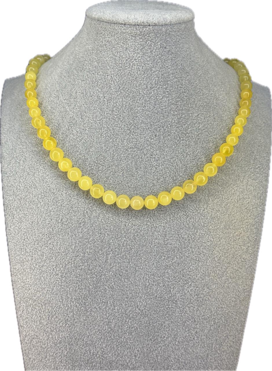 Ожерелье янтарное 50см р. 101