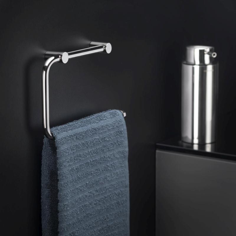 Полотенцедержатель COSMIC Logic полированная сталь (2260272) - фото 2 Полотенцедержатель COSMIC Logic полированная сталь (2260272) - фото 2