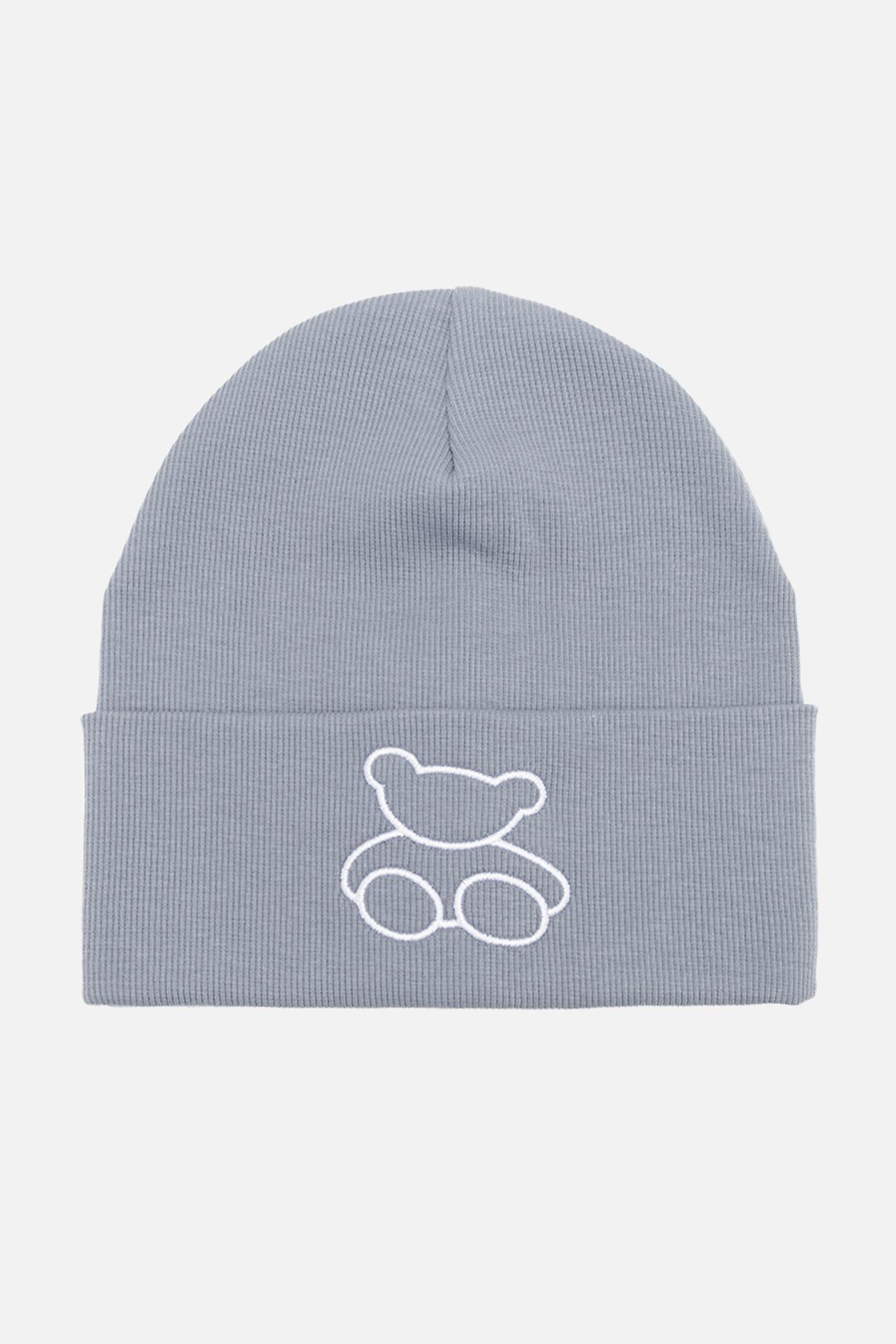 Шапка для мальчика 48-50 см Серый (24099926) Шапка для мальчика 48-50 см Серый (24099926)