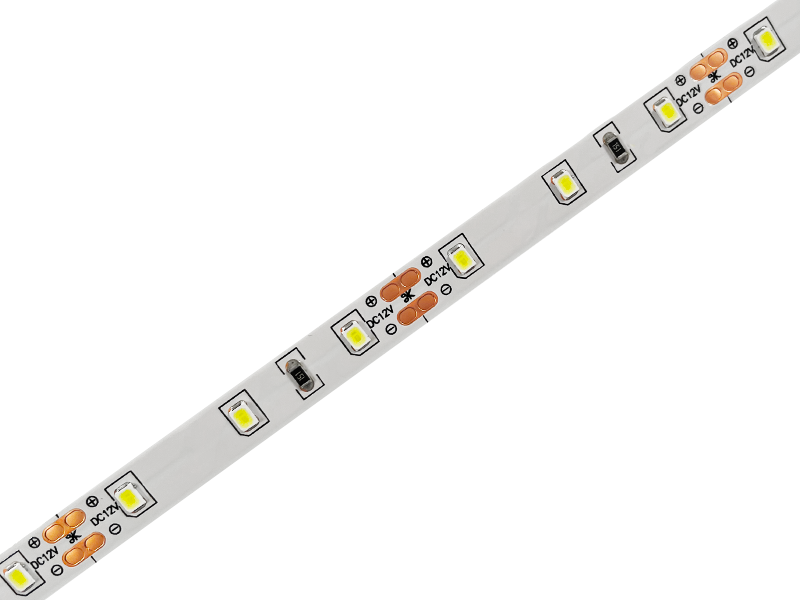 Светодиодная лента LED UA 2835 60 LED 8 мм 12 В IP20 4,8 Вт 22 Лм/LED (7623) - фото 4