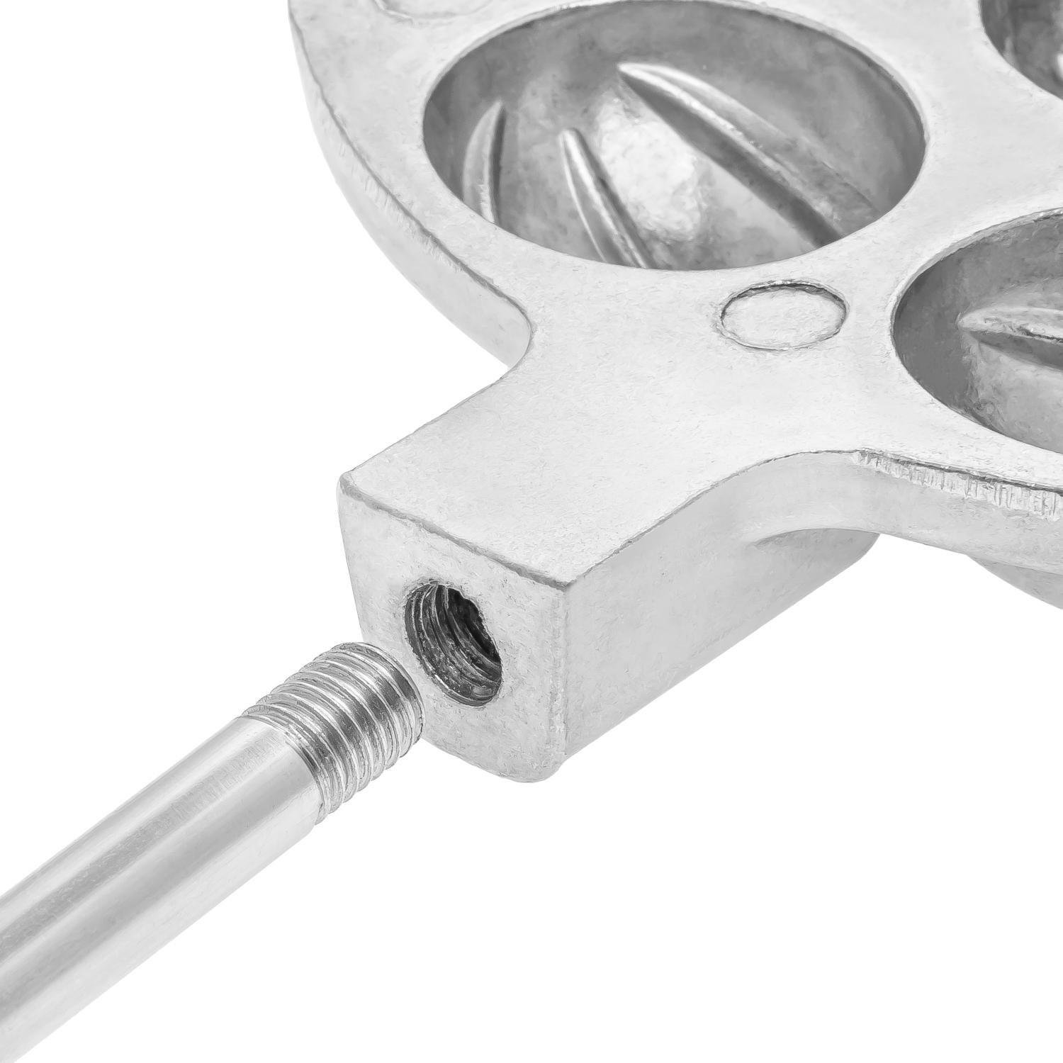 Форма для выпекания орешков ХЕАЗ на 12 половинок орехов со съемными ручками (87441) - фото 4 Форма для выпекания орешков ХЕАЗ на 12 половинок орехов со съемными ручками (87441) - фото 4