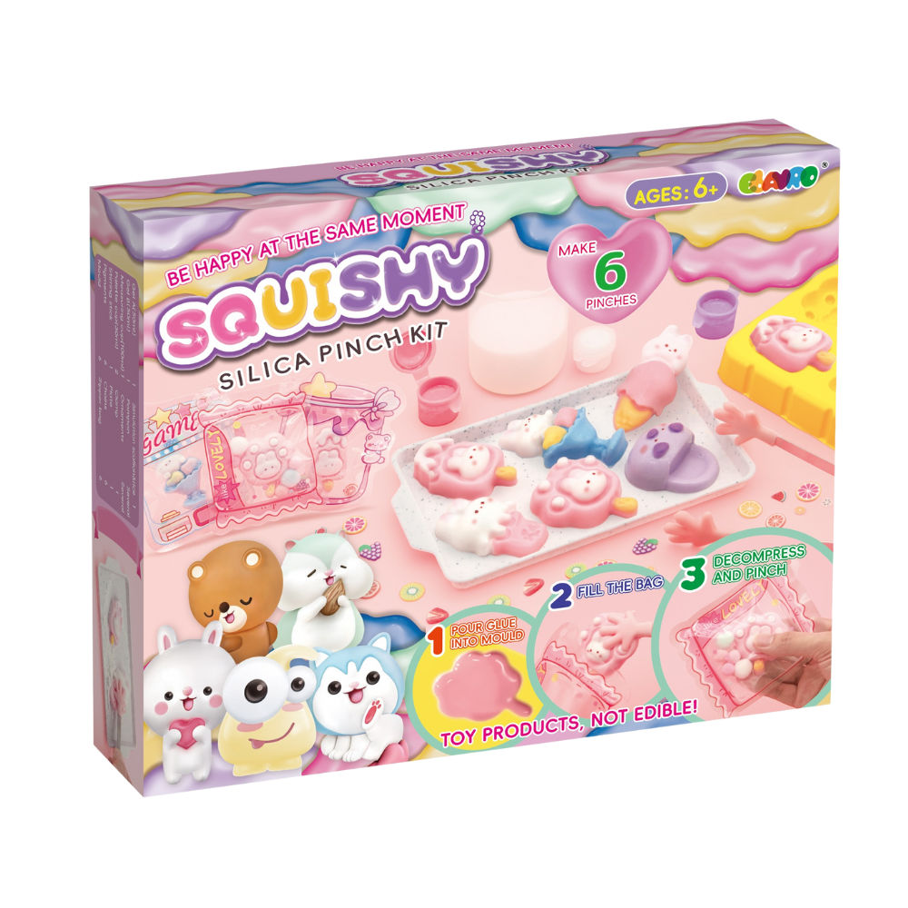 Набір для виготовлення сквішів Створи сквіш сам Таба лапок антистресів дитячий 6 шт. (9003)