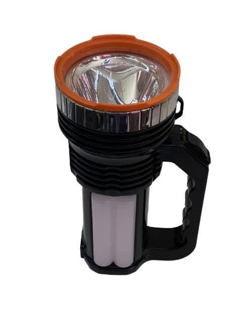 Фонарь ручной аккумуляторный FEIAN FA-2958 LED с боковой лампой и солнечной панелью (29869148)