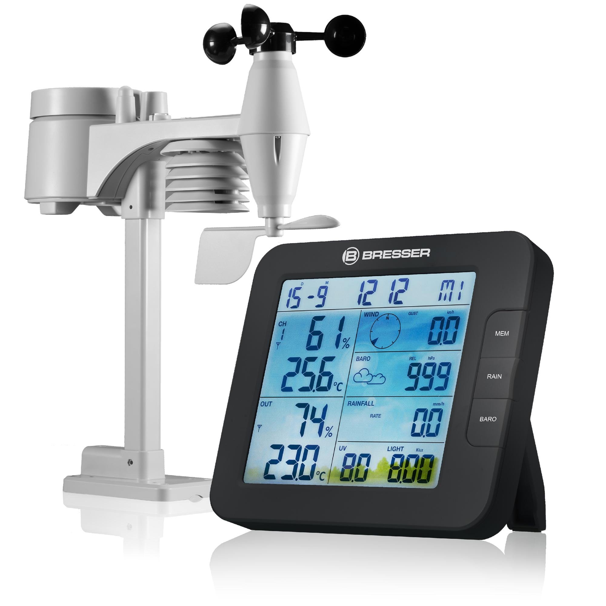 Метеостанция Bresser Smart Home 7в1 Weather Center ClimateConnect (7003600CM3000)