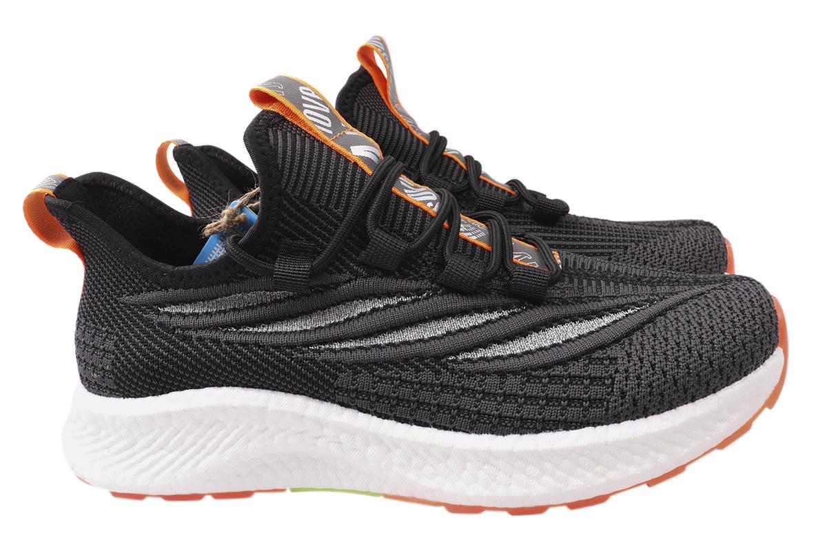 Кросівки чоловічі Restime з текстилю на низькому ходу на шнурівці р. 41 Чорний (145-21LK)