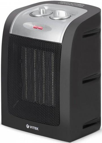 Обігрівач тепловентилятор Vitek VT-2068 1800 Вт Black (327037)