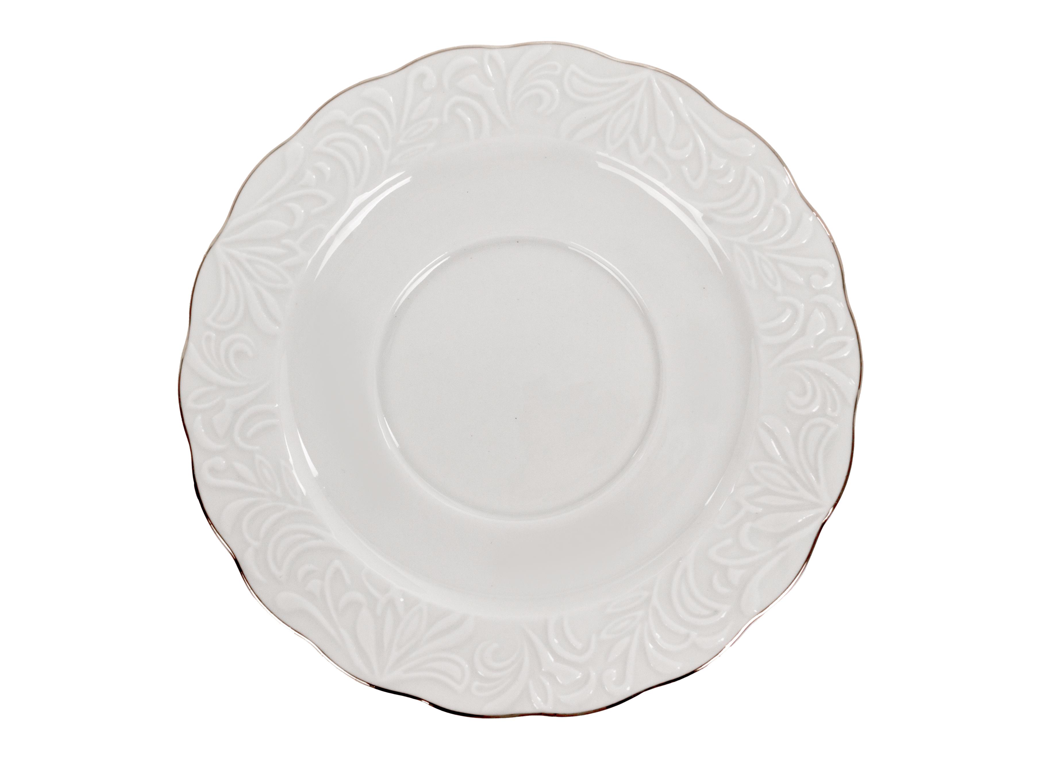 Чайний набір Lefard 359-486 на 6 персон чашки із золотою облямівкою 220 мл Білий - фото 4 Чайний набір Lefard 359-486 на 6 персон чашки із золотою облямівкою 220 мл Білий - фото 4