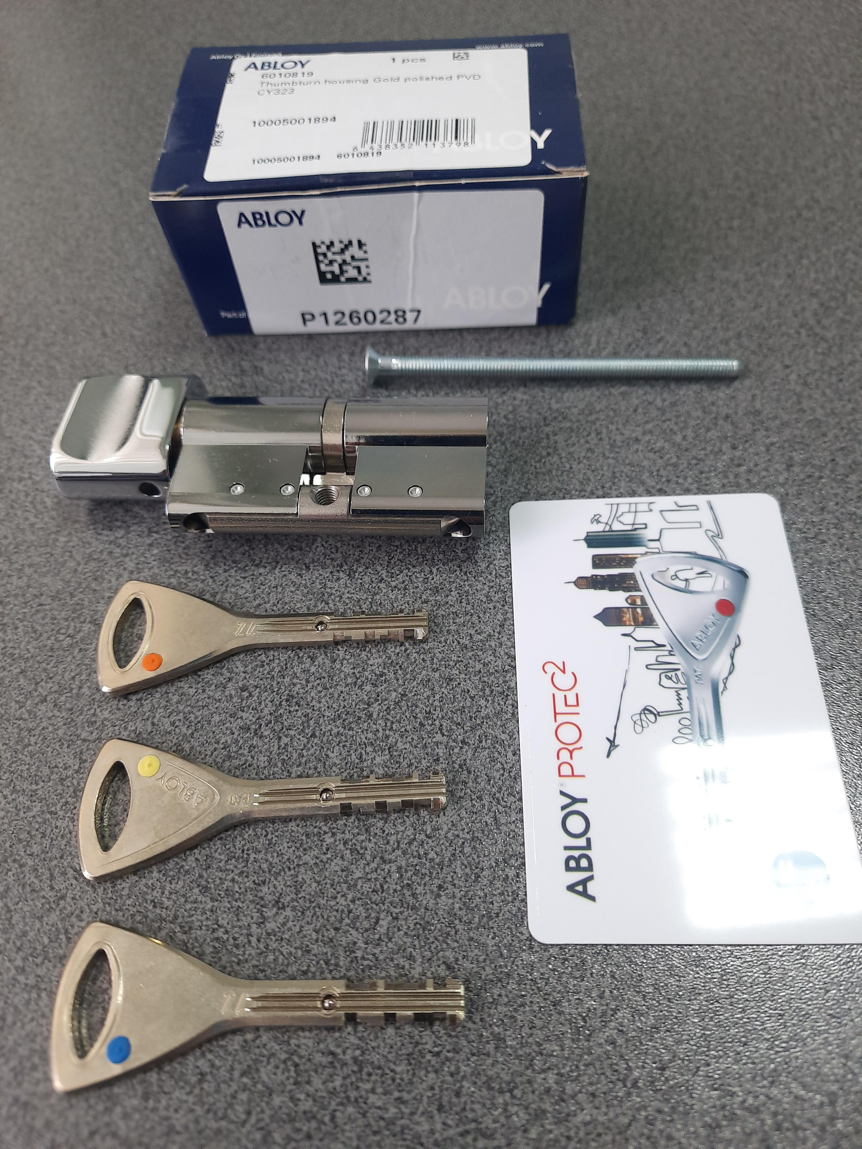 Циліндр дверний ABLOY CY323T - фото 2 Циліндр дверний ABLOY CY323T - фото 2