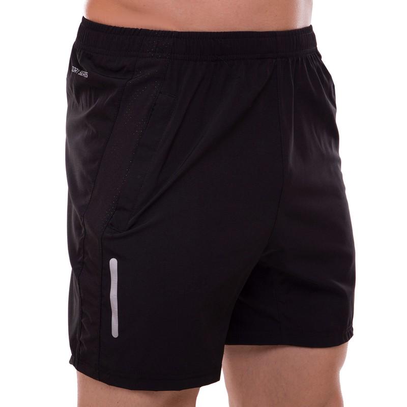 Шорти короткі спортивні Lingo LD-3503 2XL зріст 175-180 см Чорний (NA000748) - фото 3 Шорти короткі спортивні Lingo LD-3503 2XL зріст 175-180 см Чорний (NA000748) - фото 3