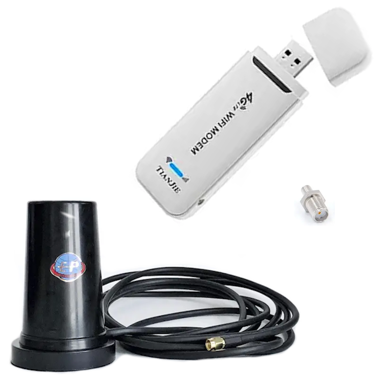 Автомобильный комплект 4G Wi-Fi комплект TianJie+ Антенна 12 dB (4G)
