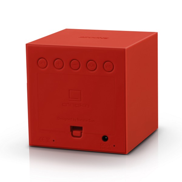 Годинник настільний Gingko GRAVITY CUBE Червоний - фото 3