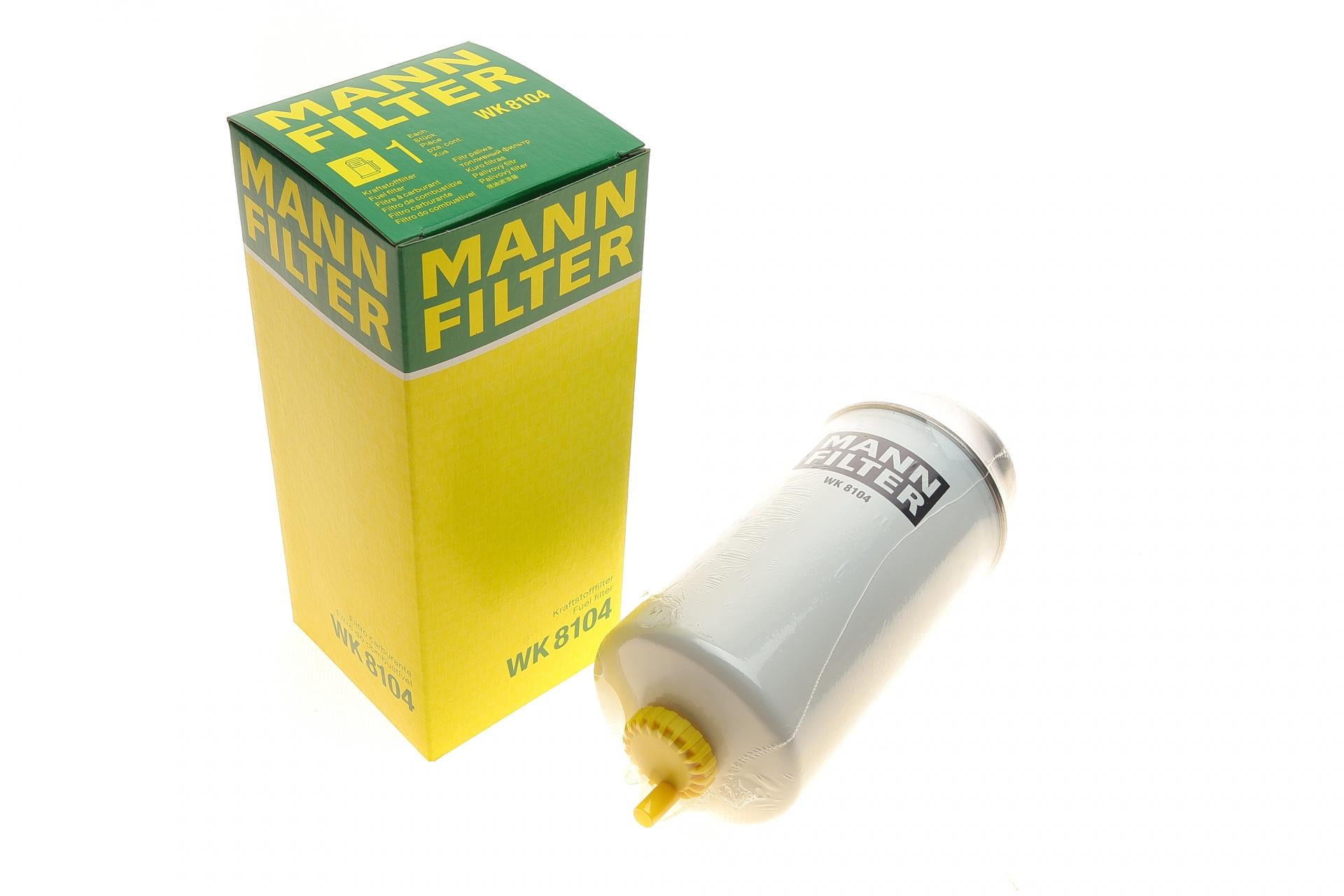 Фильтр топливный Mann-Filter для Ford Transit V-184 2,0/2,4DI 00-04 (WK 8104) Фильтр топливный Mann-Filter для Ford Transit V-184 2,0/2,4DI 00-04 (WK 8104)
