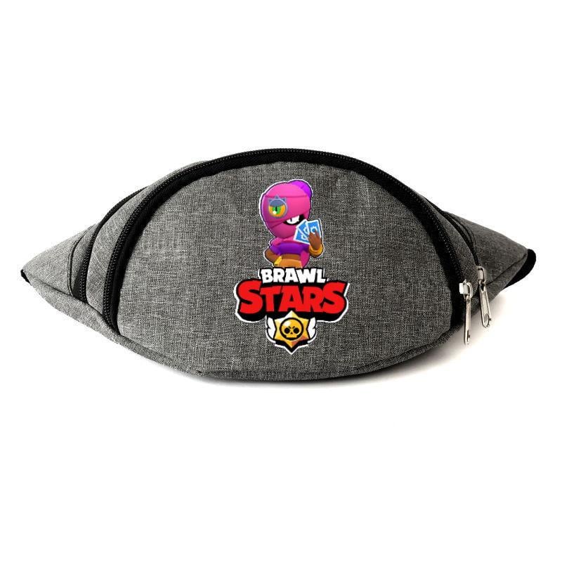 Поясная сумка-бананка Cappuchino toys Бравл Старс Тара BS-Tara Серый (1454091340)