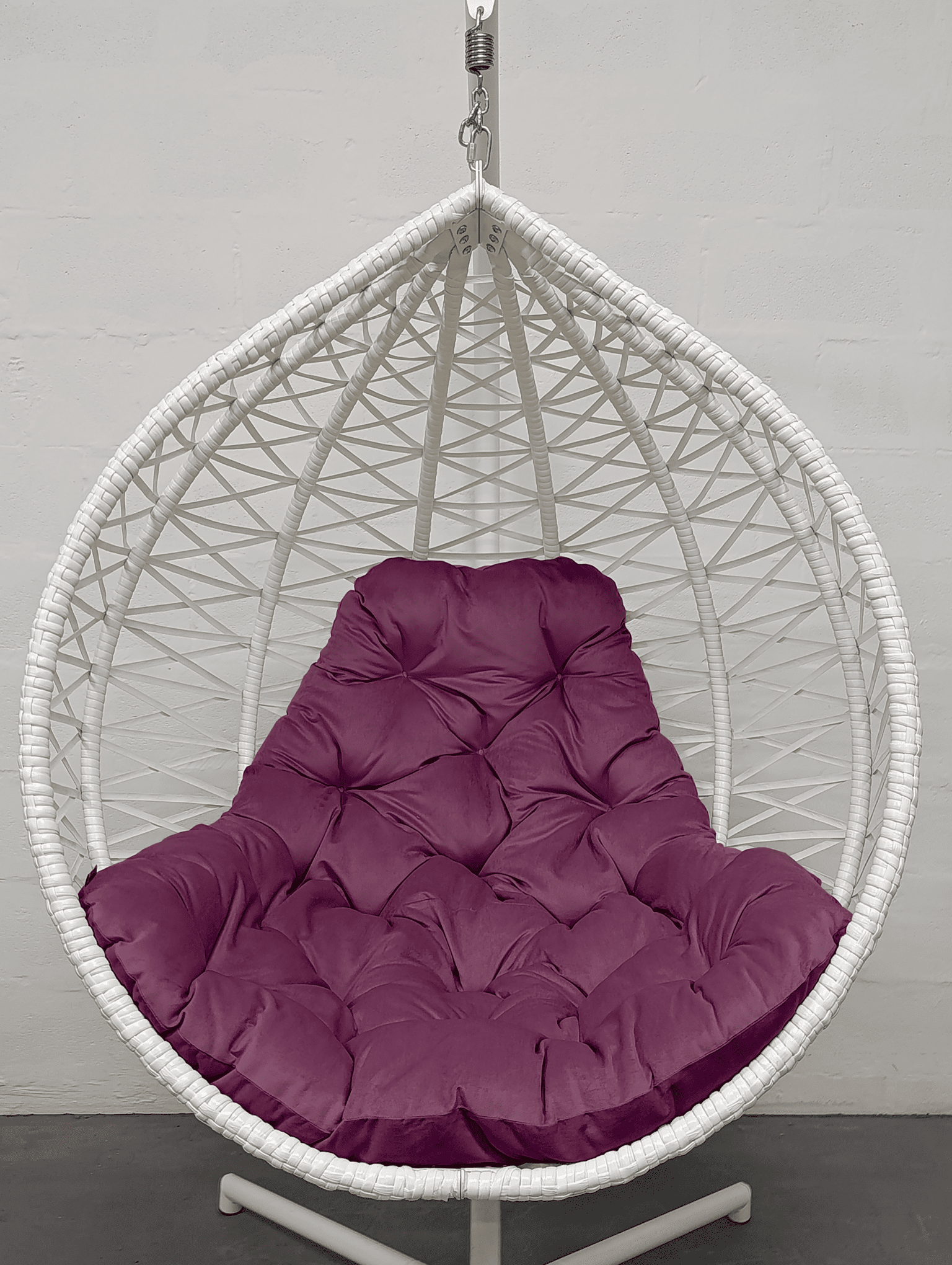 Подушка для крісла-кокона велюр 12 Чарівний ірис (5911) Подушка для крісла-кокона велюр 12 Чарівний ірис (5911)