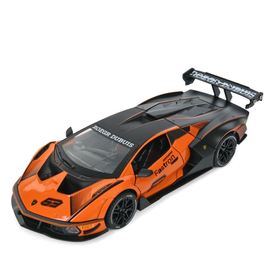 Игрушечная машинка AP-2036 дверь открывается/свет и звук 1:24 23 см Orange (2990438480)