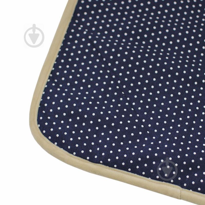 Матрас для вигвама Lesko D001 Горошек Navy Blue