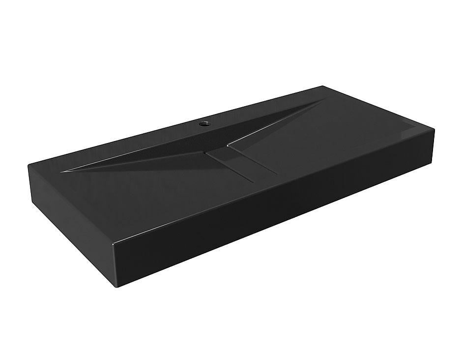 Умивальник накладний Status Mirage 100 Black (684) - фото 6
