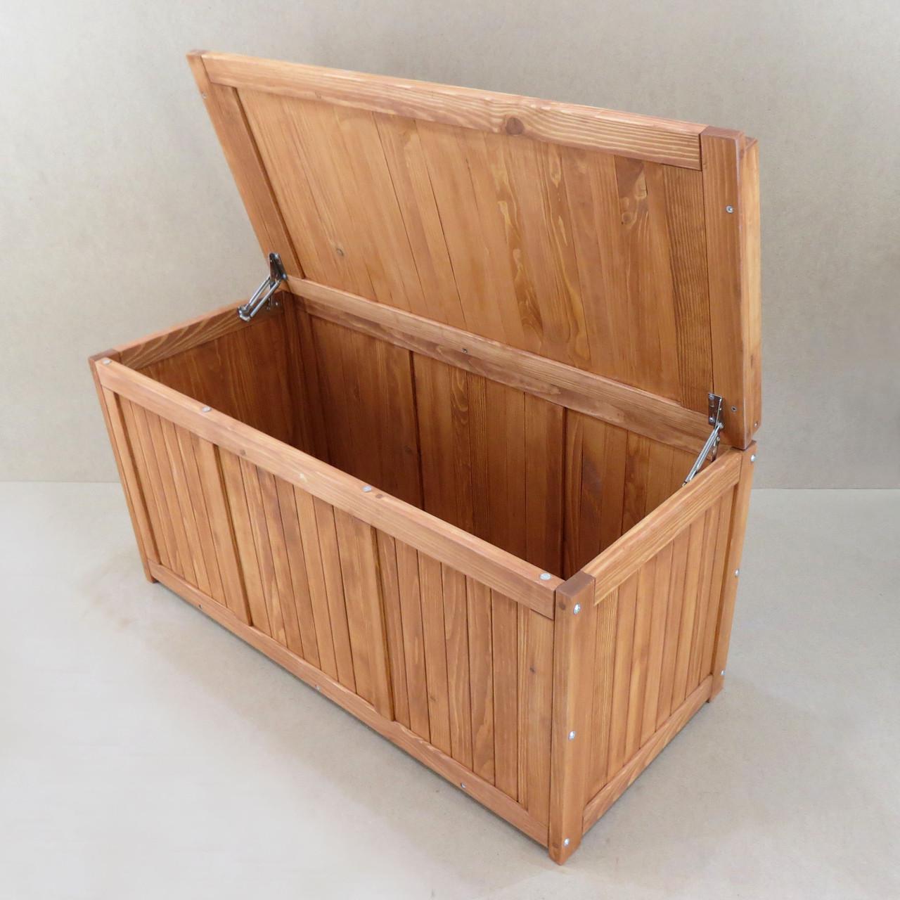 Сундук напольный из дерева Джубба Шафран (СНД-001106)